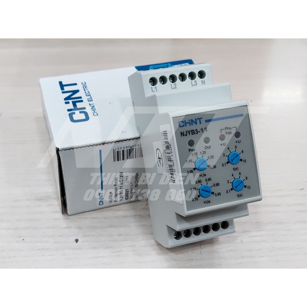 Rơle bảo vệ điện áp NJYB3-11 Chint