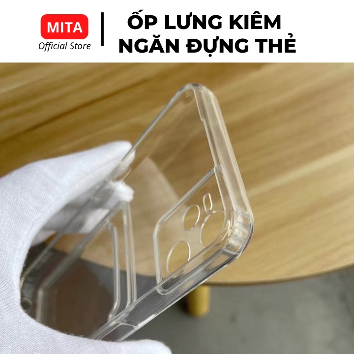 Ốp lưng Xiaomi Redmi kiêm ngăn đựng thẻ 9 9A 9C Note 8 9 10 10Pro 11Pro Poco X3 M3 F3 K40 Pro Mi 11Lite 11i ultra