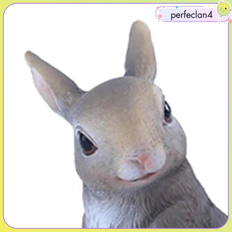 Set 4 Đồ trang trí Động Vật Bằng Nhựa Resin Trang Trí Sân Vườn