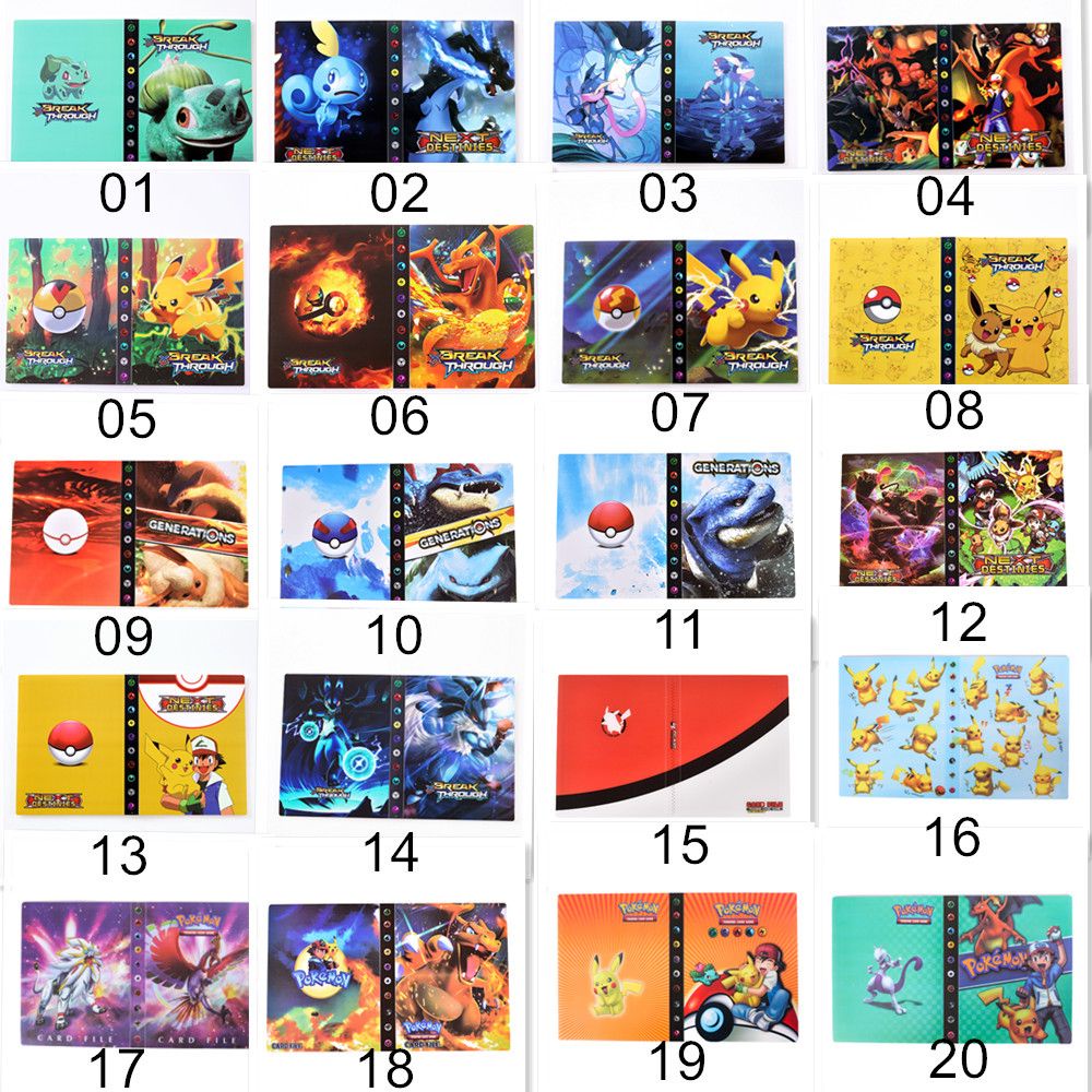 Album đựng thẻ bài Pokemon Pikachu 240 cái