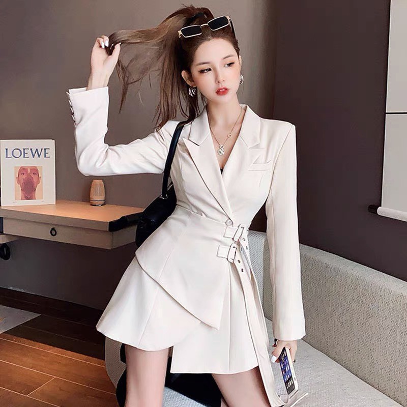 VÁY VEST TRƠN DÂY BELT THẮT EO (V0928)