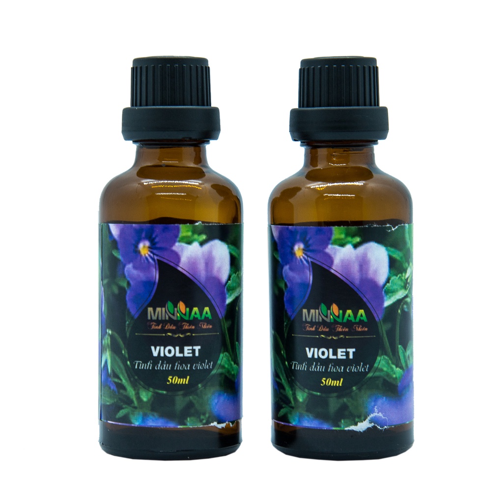 Tinh dầu thơm phòng Minaa 50ml tinh dầu khử mùi, đuổi côn trùng hiệu quả Hoa Violet