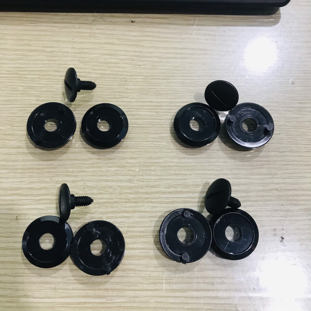 Ốc vít nhựa gắn kính mũ bảo hiểm GRS, chốt lắp gắn kính mũ - gắn được cho tất cả các dòng mũ bảo hiểm 1/2