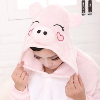 [Giảm 29k-FREESHIP] BỘ ĐỒ THÚ HEO HỒNG