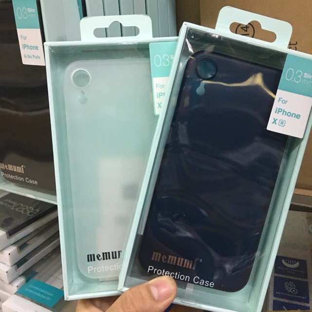 Ốp lưng nhám siêu mỏng cho iPhone XR hiệu Memumi chính hãng