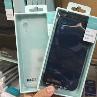 Ốp lưng nhám siêu mỏng cho iPhone XR hiệu Memumi chính hãng