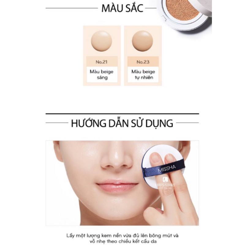 Phấn nước Missha Magic Lasting Cushion | BigBuy360 - bigbuy360.vn