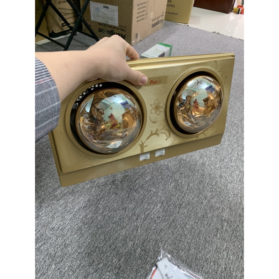 ĐÈN SƯỞI NHÀ TẮM 2 BÓNG  FUJI POVA  2 ĐÈN HỒNG NGOẠI CÔNG SUẤT550W/ ĐÈN SƯỞI MÙA ĐÔNG