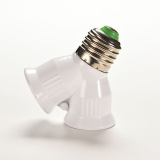 Đuôi Đèn LED E27 Chuyển Đổi Từ 1 Sang 2 Đuôi Đèn