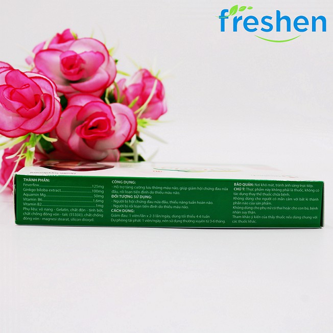 Migrin - Giúp giảm đau nửa đầu và thiếu máu não mãn tính