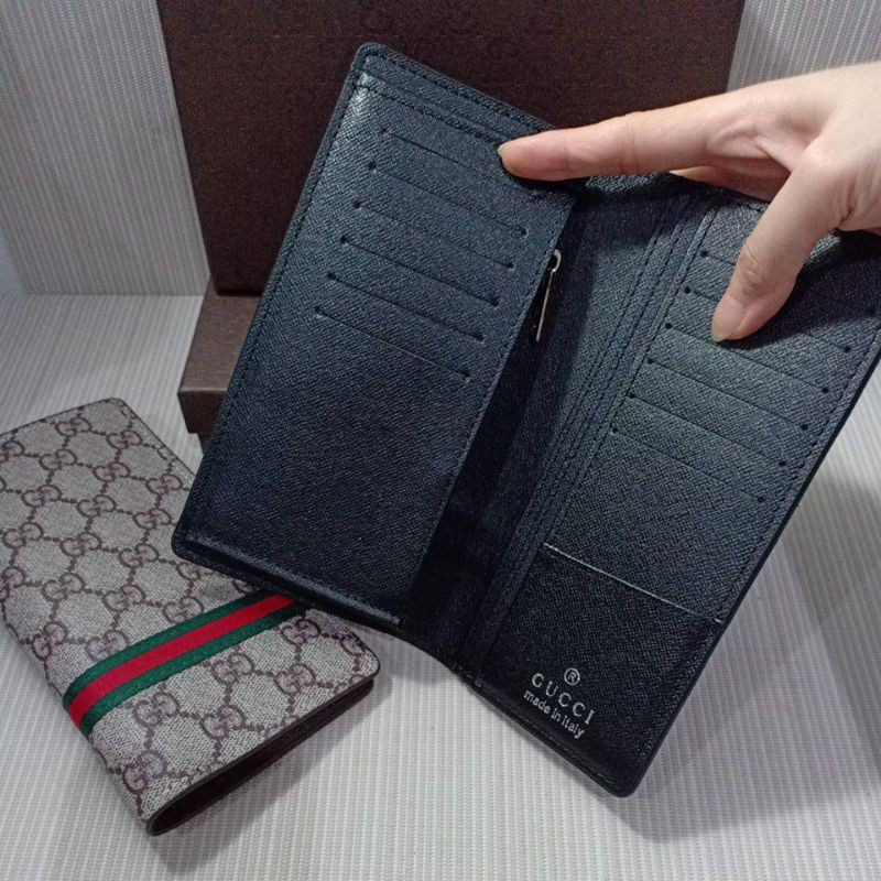 Gucci Ví Dài In Chữ Supreme Thời Trang