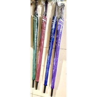 ô dù che mưa nắng loại dài thẳng cán gỗ ko gấp