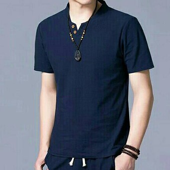 HÀNG HÓT [FREESHIP _50K] Áo Đũi Nam Cổ Tàu Mềm Mát Phong Cách Thời Trang Hàn Quốc | BigBuy360 - bigbuy360.vn