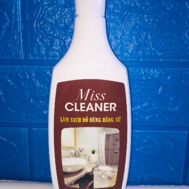 MISS CLEANER - làm sạch đồ dùng bằng sứ