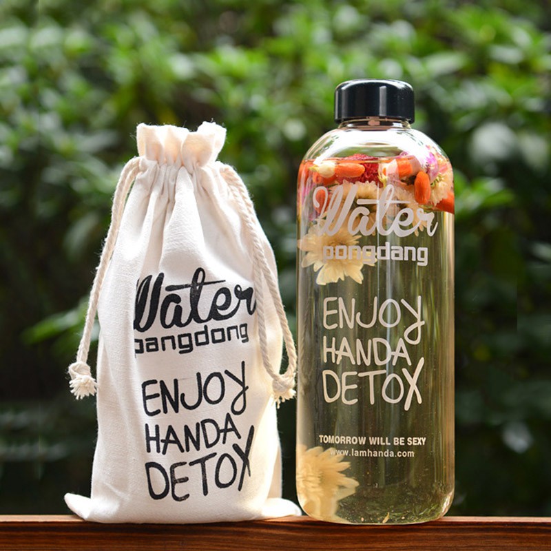 Bình Nước Detox Thể Tích 1L, Nhựa Chịu Nhiệt, Cao Cấp, An Toàn | BigBuy360 - bigbuy360.vn
