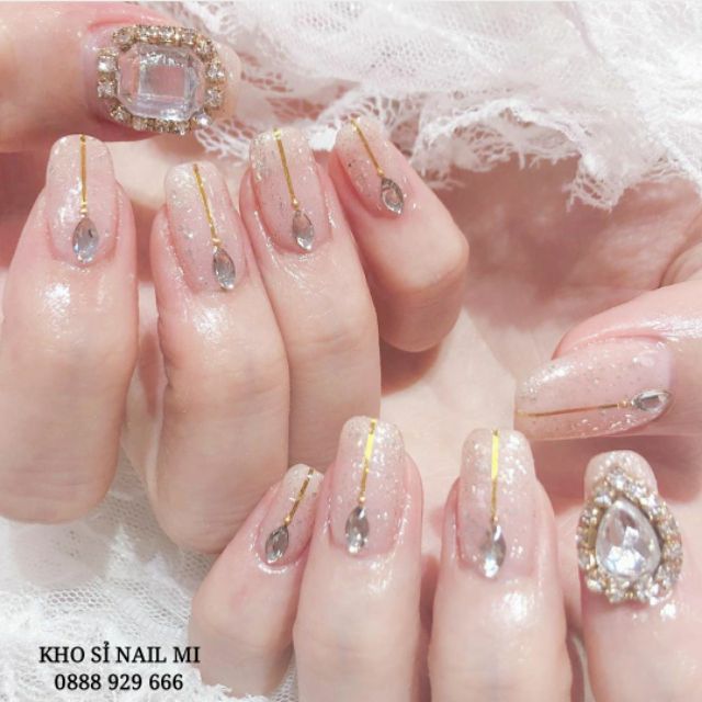 Set 30 cuộn line nail mix các màu sắc - line trang trí móng tay đa phong cách