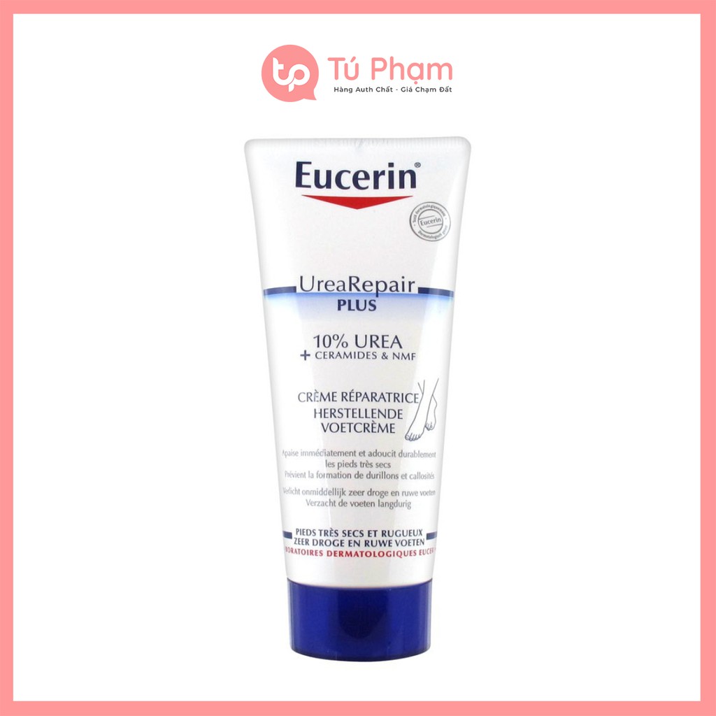 Kem Dưỡng Da Chân Eucerin UreaRepair Plus 10% Urea Voetcreme 100ml