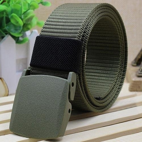 Thắt lưng nylon canvas phong cách quân đội thời trang cho nam