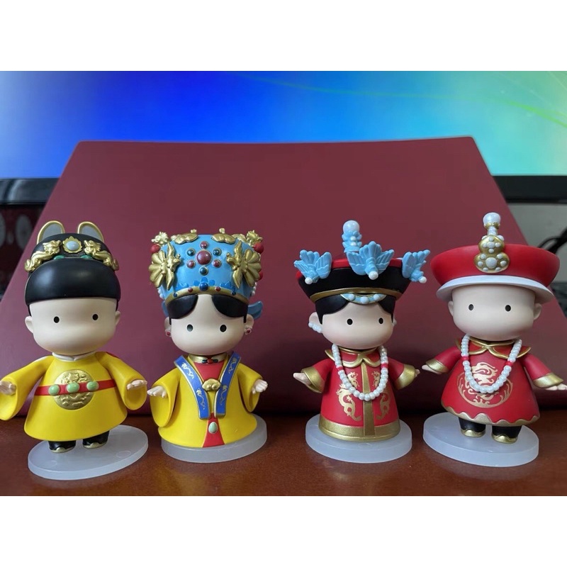 Búp bê cung đình phong cách Diên Hi Công Lược trang trí bàn làm việc hàng Cố Cung chính hãng