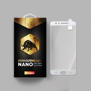 Cường lực Oppo F3 Plus hiệu Webphukien Full viền màu