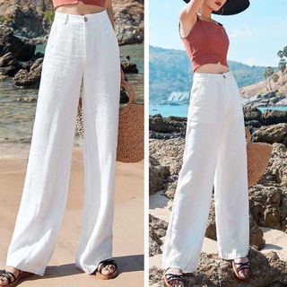 (Hàng xuất dư) Quần dài chất đũi (linen) nữ, Thiết kế mới, Hàng đã về, Nhẹ nhàng, Thoải mái, Tự tin ra đường