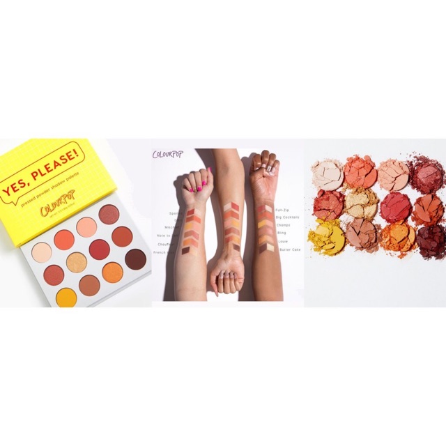 (Có sẵn) - Bảng mắt Yes! Please Colourpop | BigBuy360 - bigbuy360.vn
