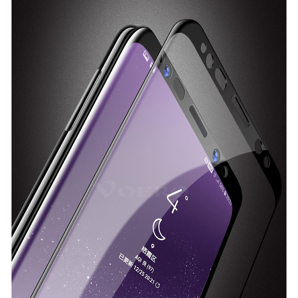 Kính cường lực bảo vệ màn hình 5D cạnh cong dành cho Galaxy Note 9 2018 S8 S9 J4 J6 S6 S7 Edge Plus