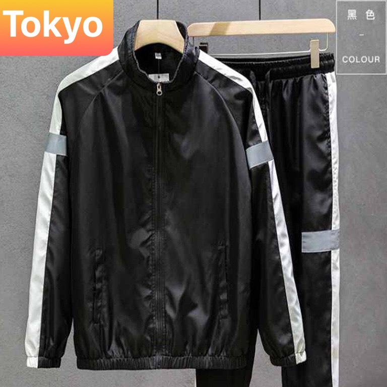 ÁO KHOÁC DÙ NHẸ BOMBER NAM NỮ ĐEN BÓNG CHÀY ĐA NĂNG 2 LỚP CHỐNG NẮNG 2 TÚI CÓ DÂY KÉO VIP PRO -TOKYO FASHION