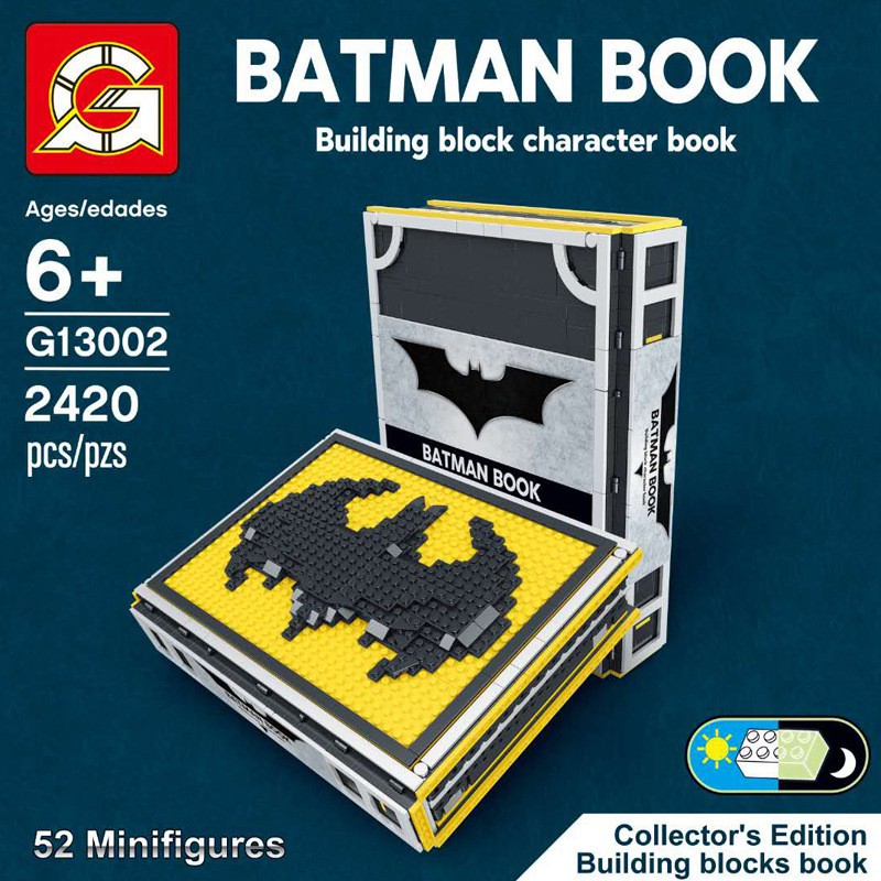 Lắp Ráp Batman BOOK 52 Minifigures Siêu Anh Hùng Batman G13002