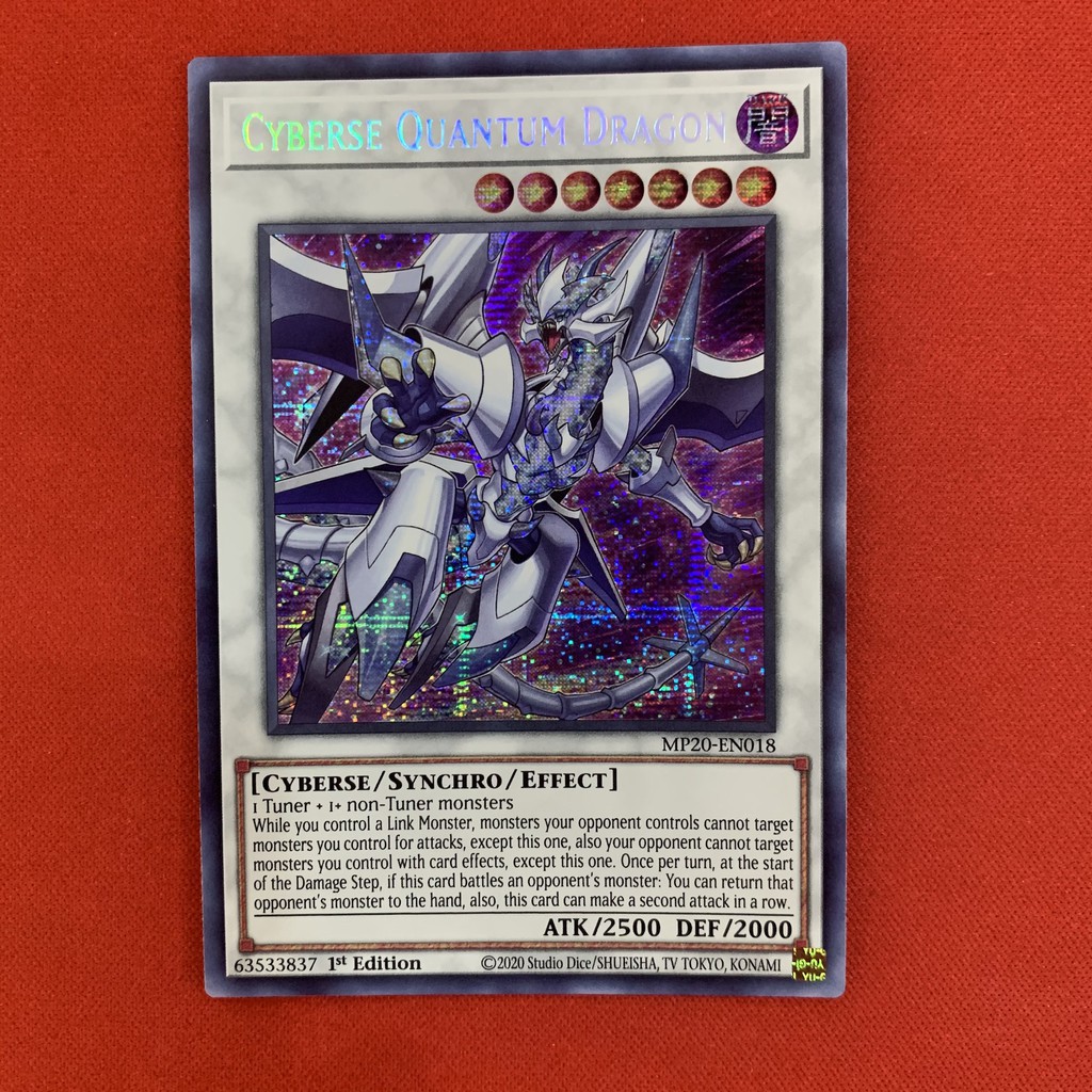 [EN][Thẻ Bài Yugioh Chính Hãng] Cyberse Quantum Dragon