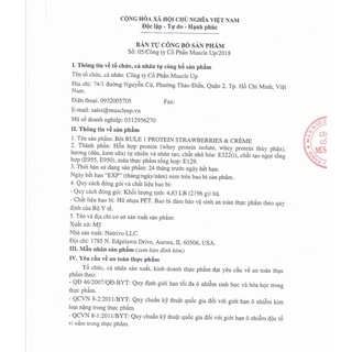 [SIÊU RẺ] Rule 1 Thực Phẩm Tăng Cơ - 5lbs