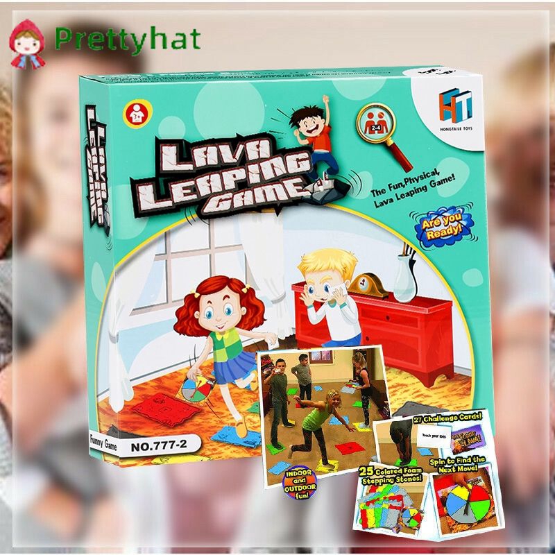 The Floor is Lava! Interactive Board Game for Kids and Adults (Ages 5+) Funtoy 『Prettyhat 』