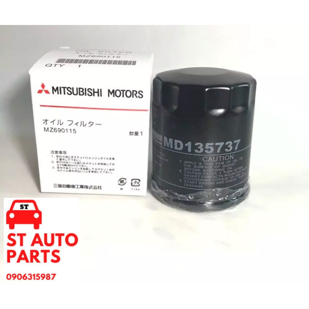 Lọc nhớt Mitsubishi Triton, Grandis, Pajero, jolie, zinger, xpander, mirrager, attrage MD135737