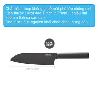 Dao nhà bếp Chef's Knife, bằng thép không gỉ, hiệu Lock&amp;Lock CKK312 - Màu đen