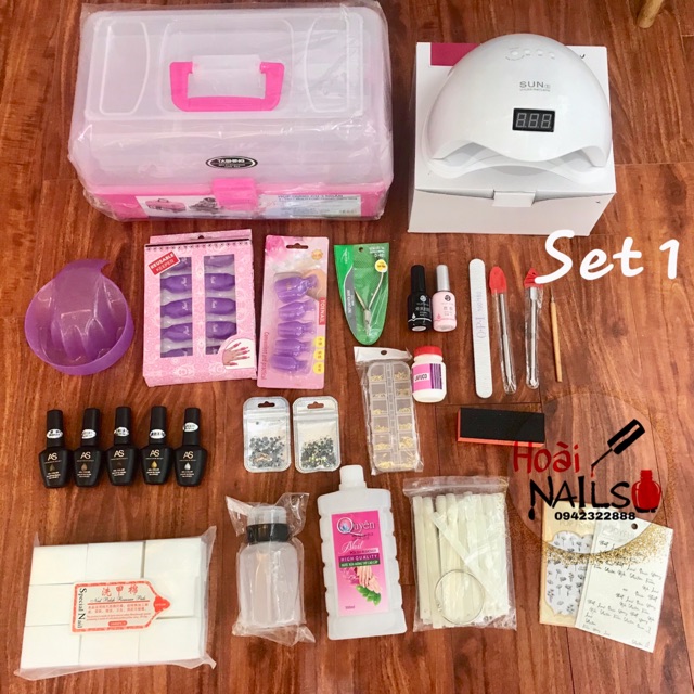 Set đồ cơ bản cho học viên nail - Phụ kiện Nail Giá Rẻ