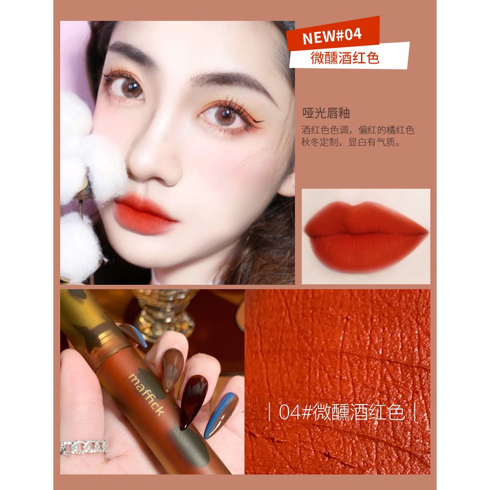 Son Kem Lì MAFFICK Cao Cấp Mịn Như Nhung Mềm Mịn Lâu Trôi, Lên Màu Cực Chuẩn - Đang Hót rần rần | BigBuy360 - bigbuy360.vn