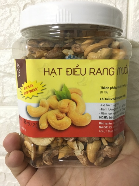 1kg Hạt Điều Rang Muối Bình Phước vỡ | BigBuy360 - bigbuy360.vn