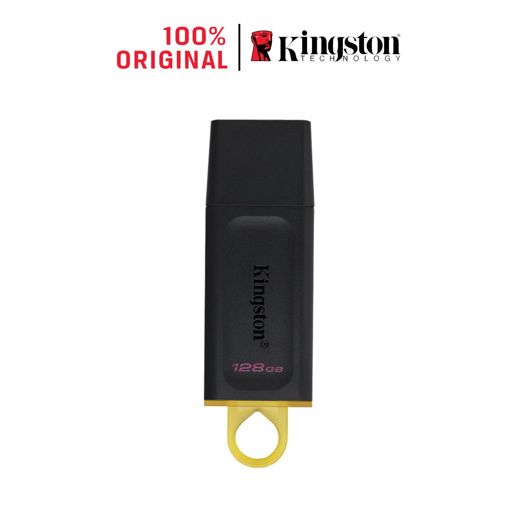 USB 3.2 Gen 1 Kingston DataTraveler Exodia DTX 128Gb DTX/128GB thời trang với nắp bảo vệ và móc khóa màu sắc