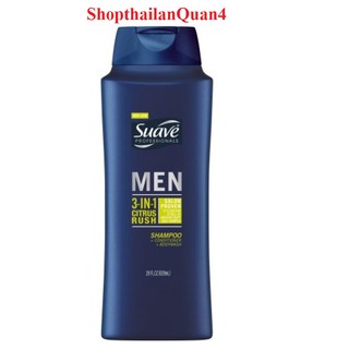 Sữa tắm gội nam Suave Men 828ml