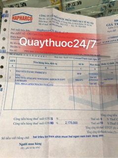 SERUM DƯỠNG DA NNO VITE (30 viên)