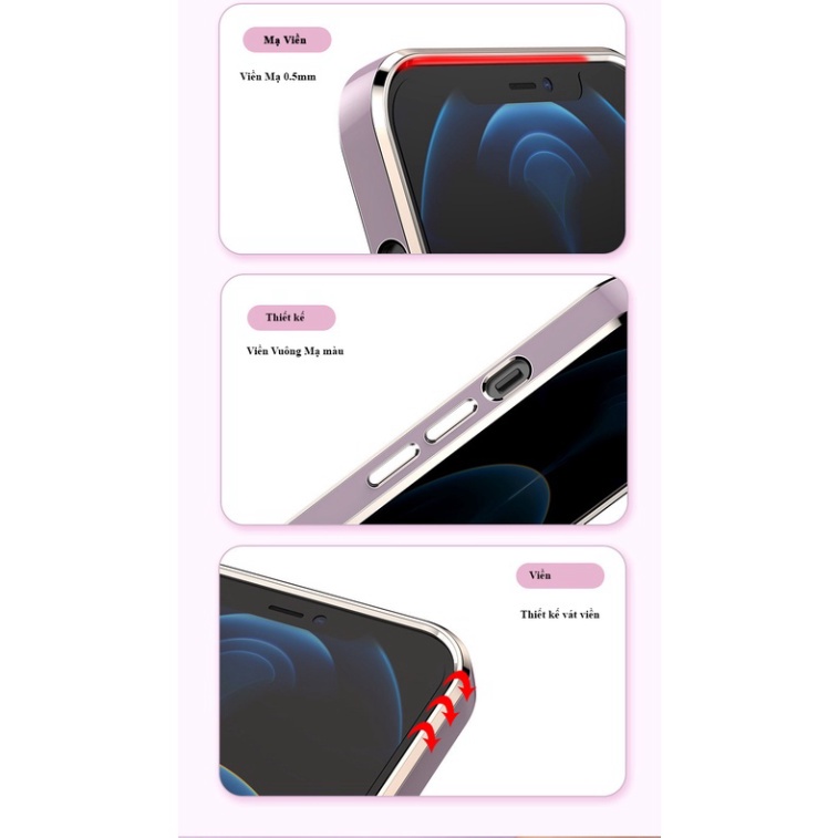 Ốp lưng Cạnh vuông_ Oppo A3s/ A5s/A5 2020/A9 2020/F5/F9/F11/F11Pro _Mạ màu viền_ Vát Cạnh_Có Logo TimShop