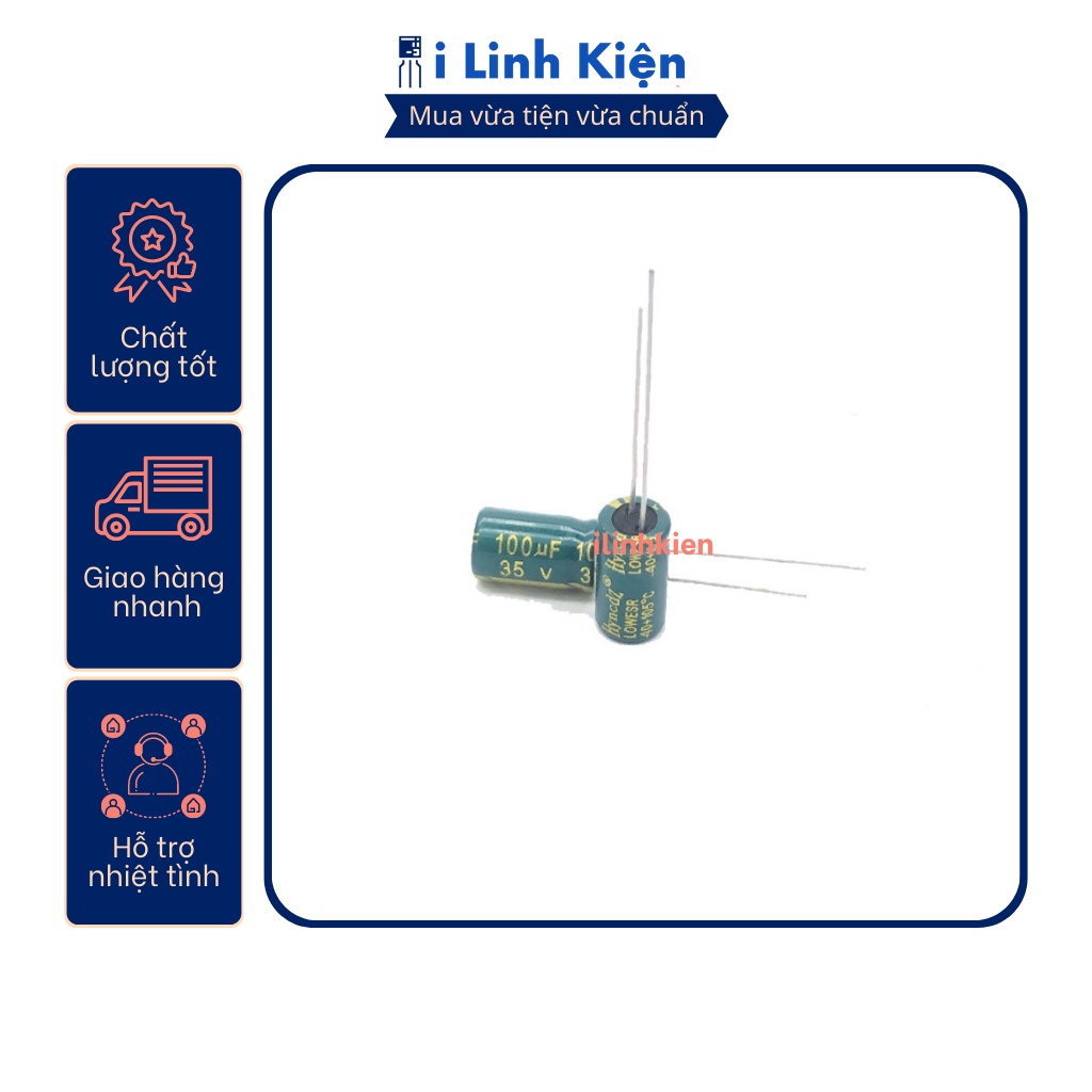 Tụ hóa 35V 100uF-10000uF tần số cao