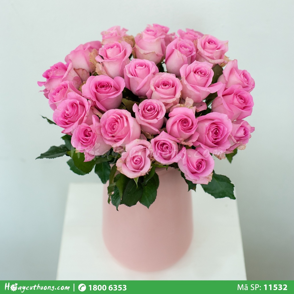 Bình gốm vo chum Dalat.flowers - Bình cắm hoa trang trí nhà cửa, văn phòng