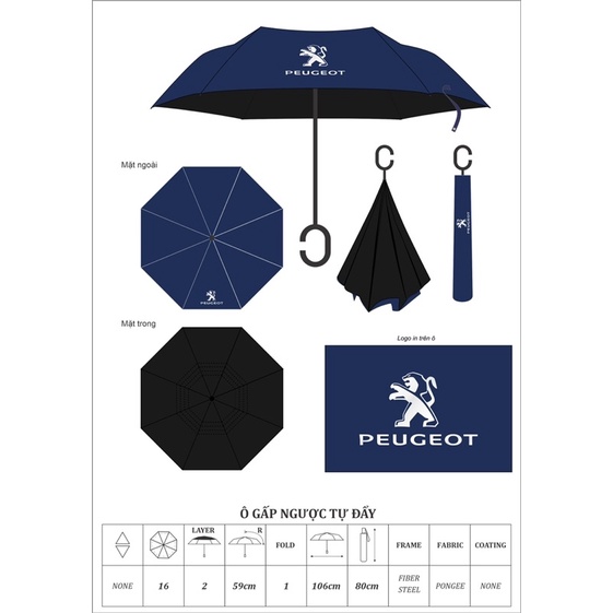 Ô Ngược logo thương hiệu Peugeot