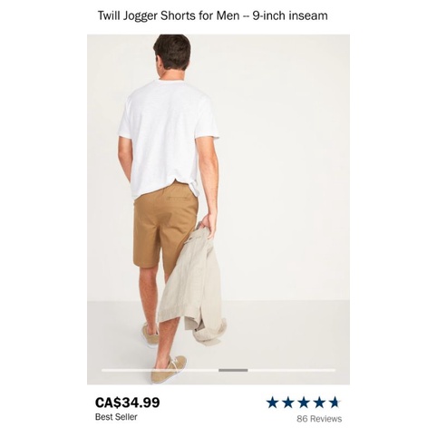 Quần Short Chun Cotton Nam O.N