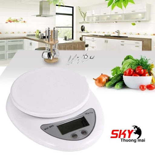 Cân điện tử tiểu ly B05 5kg -1g