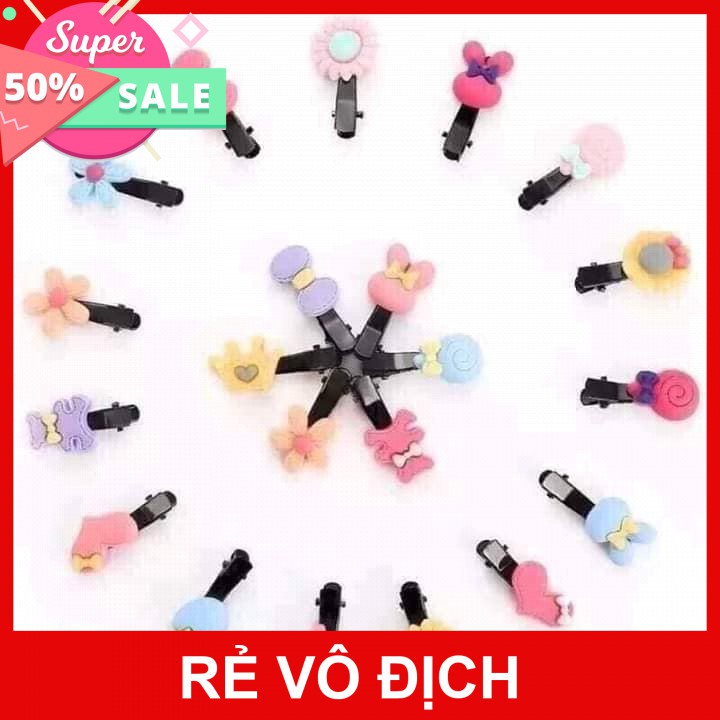 [Hot]-KẸP TÓC CHO BÉ GÁI