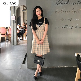 Yếm caro phối khuyên GUMAC MS12061