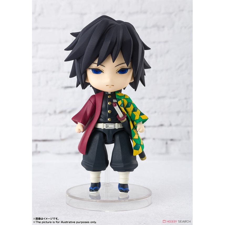 Mô Hình GIYU TOMIOKA Demon Slayer Kimetsu No Yaiba Figuarts Mini Bandai Đồ Chơi Figure Anime Nhật