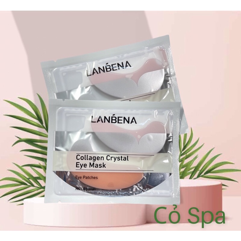 MẶT NẠ MẮT COLLAGEN ✨LANBENA✨ Mask Giảm Quầng Thâm, Bọng Mắt, Làm Săn Chắc Da Chống Nếp Nhăn Và Lão Hóa